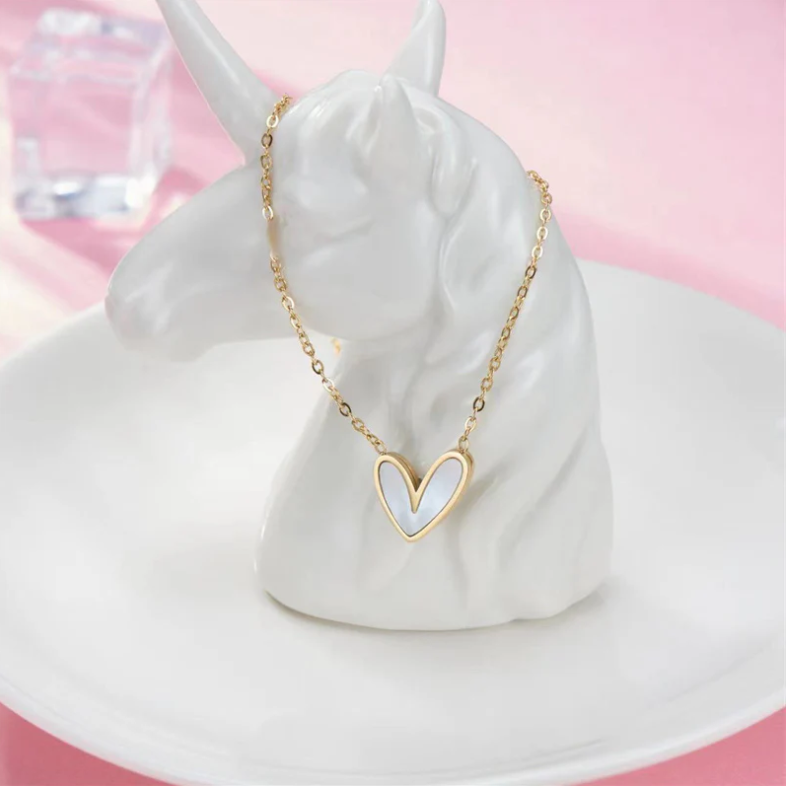 Shell Heart Necklace
