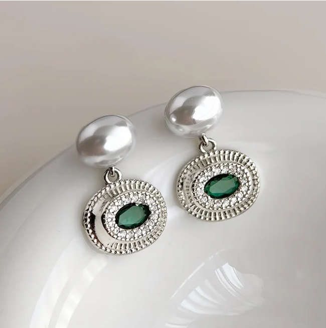 Emerald Earrings