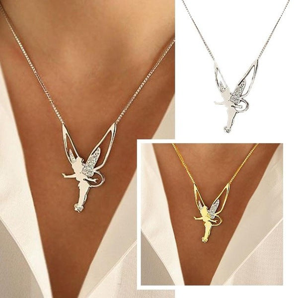 Exquisite Angel Fairy Necklace for Women