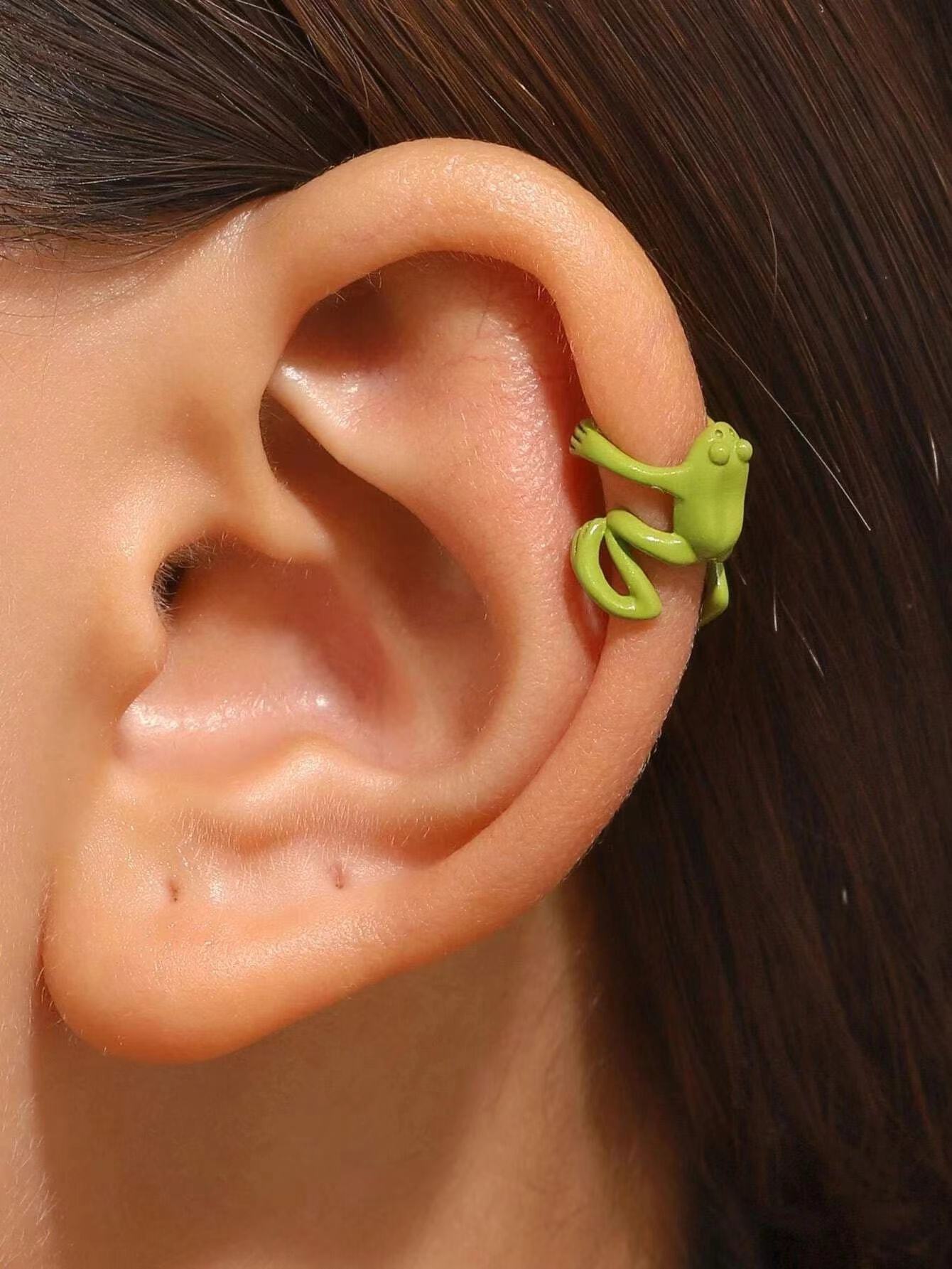 frog earring(one pair)