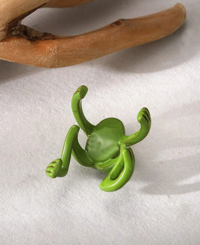 frog earring(one pair)