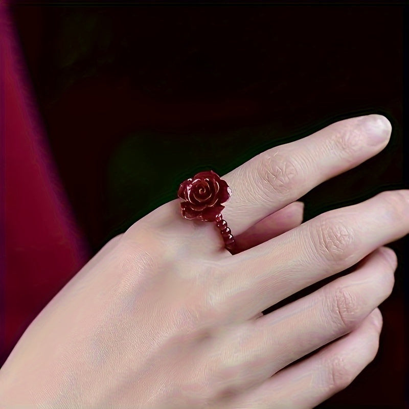 Cinnabar Rose Ring