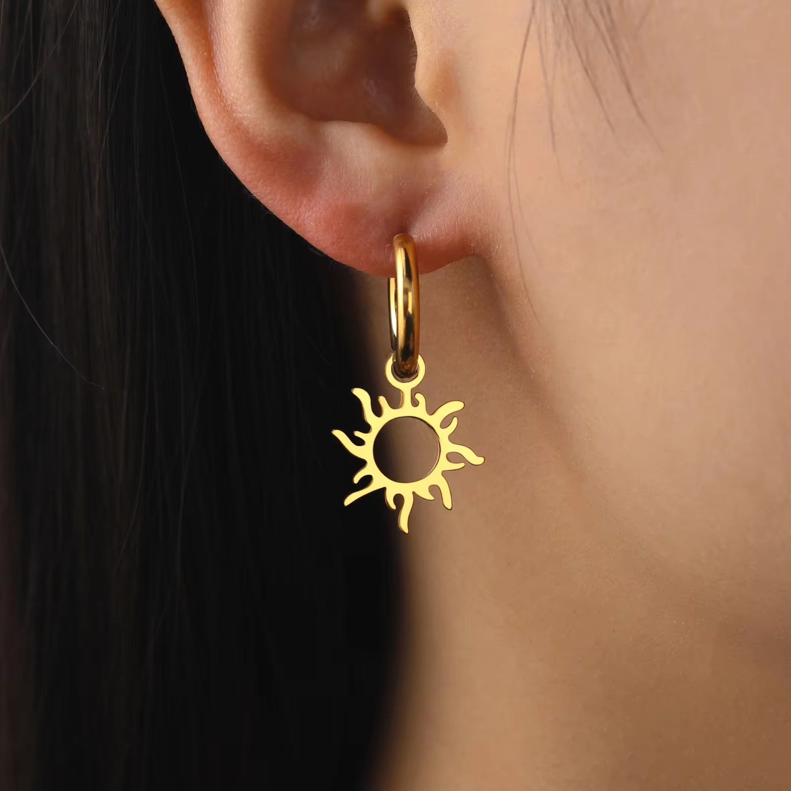 Sun Earrings