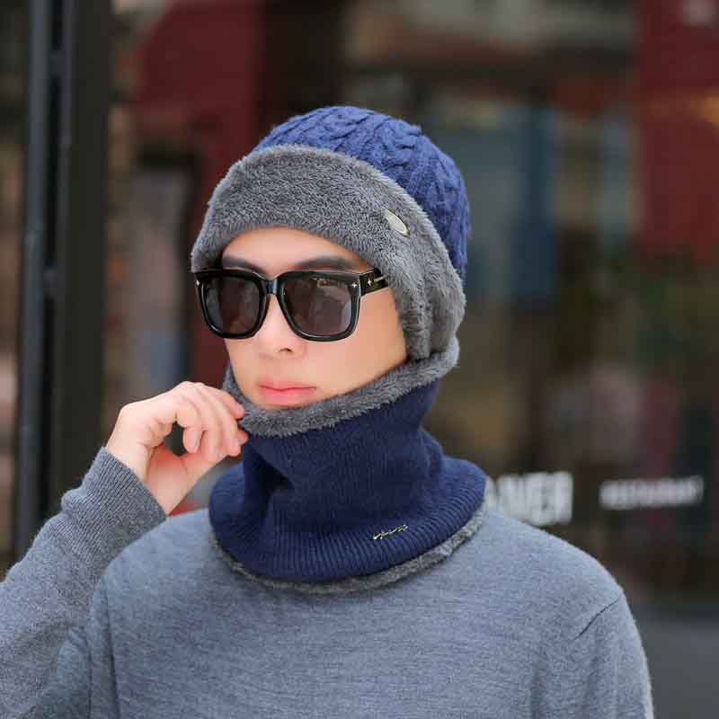 Soft Knit scarf hat