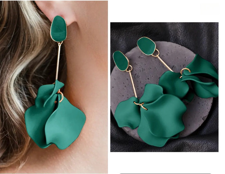 Petal Drop Earrings