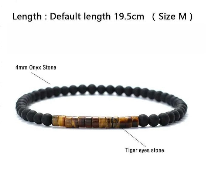 Emperor Onyx Stone Braclet