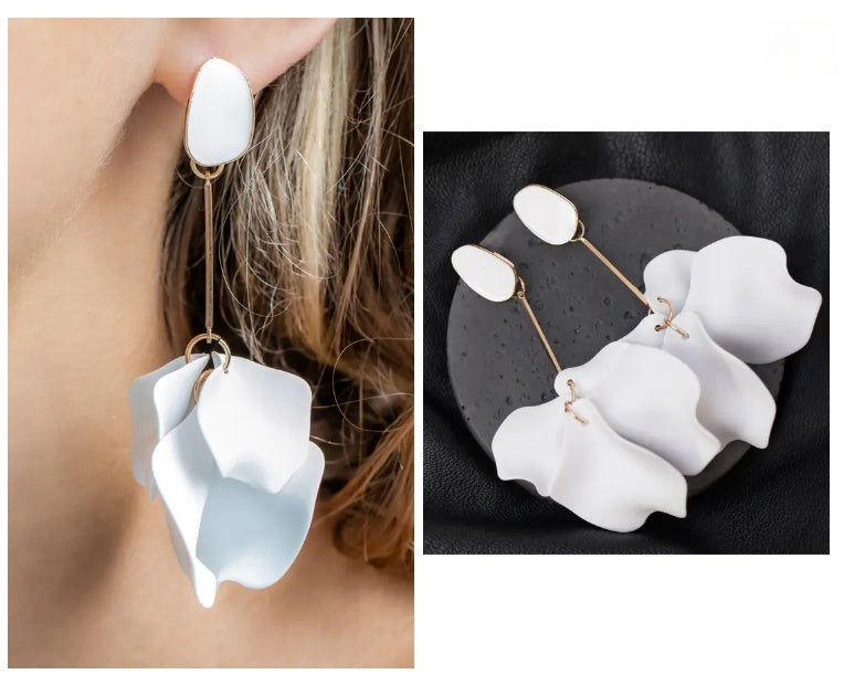 Petal Drop Earrings