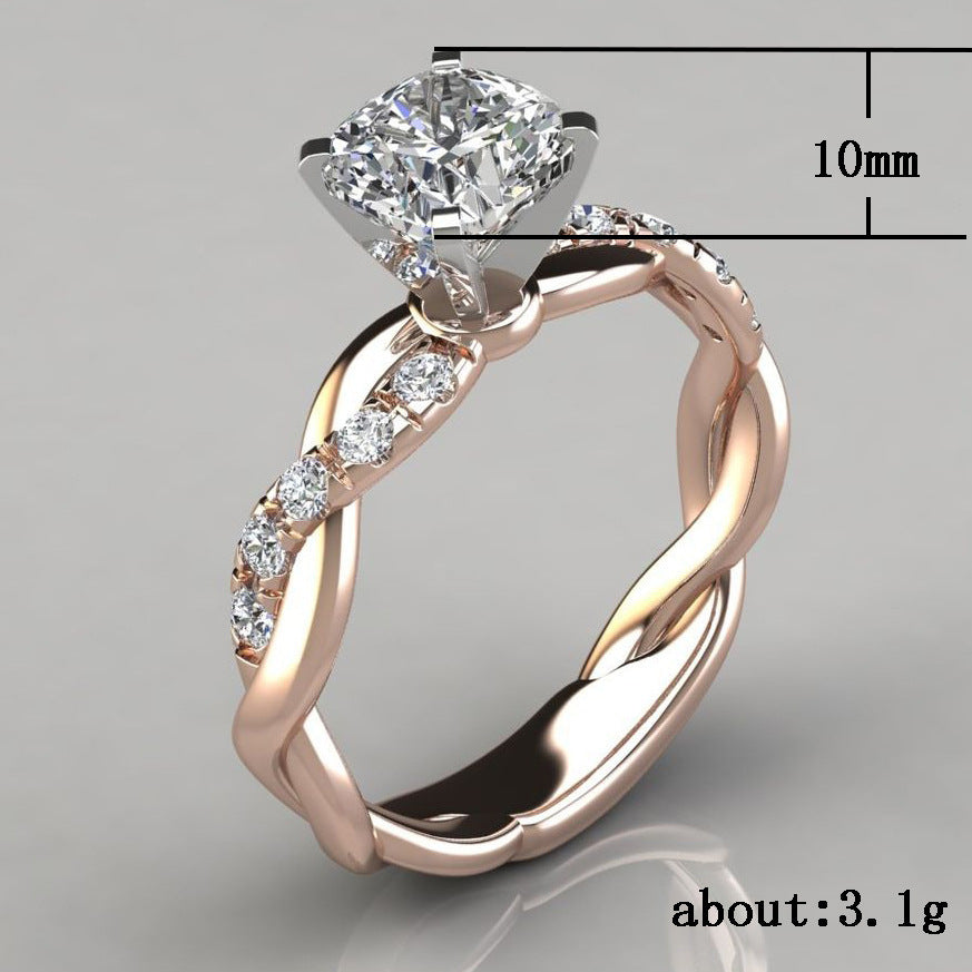Engagement Zirconia Ring