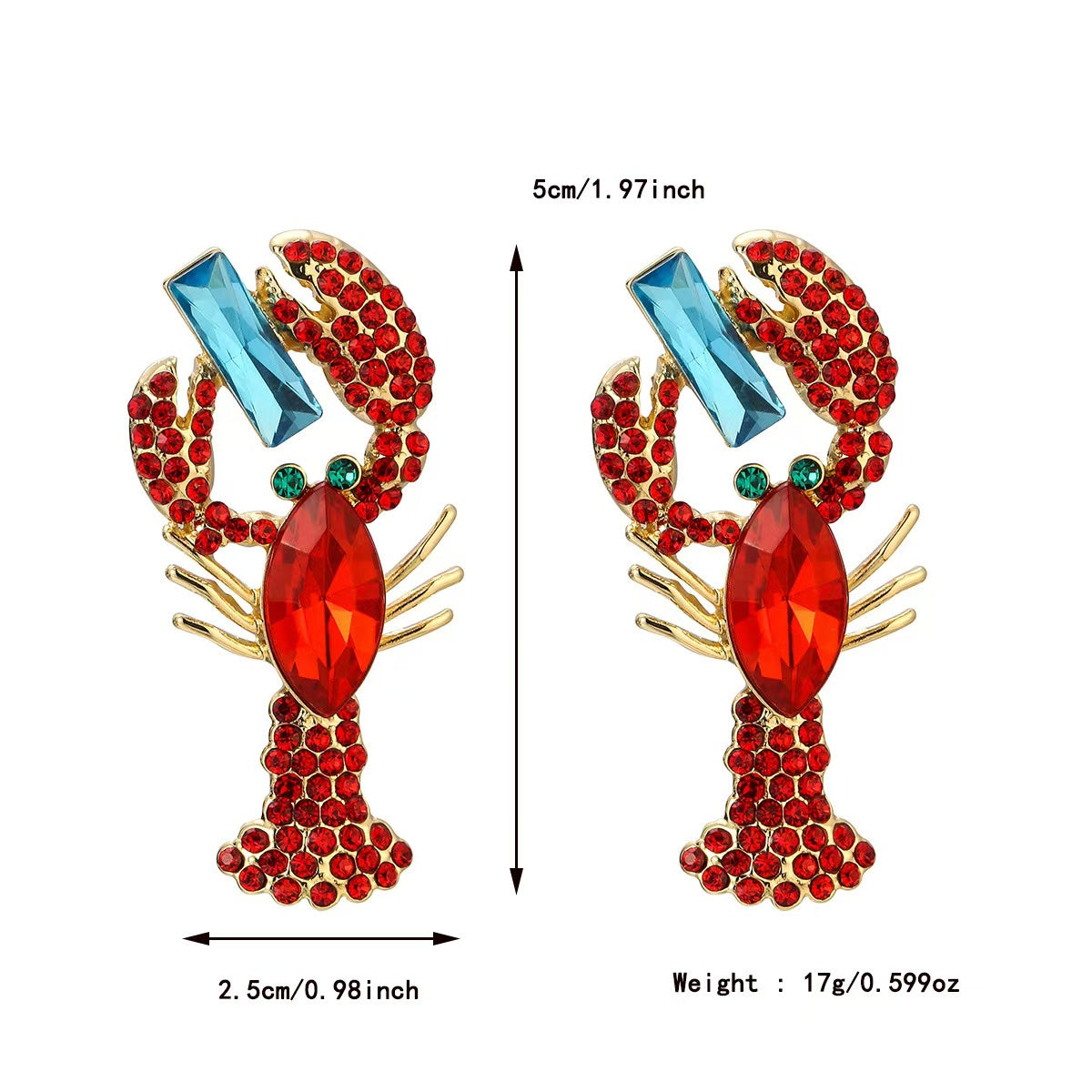 Lobster Earrings