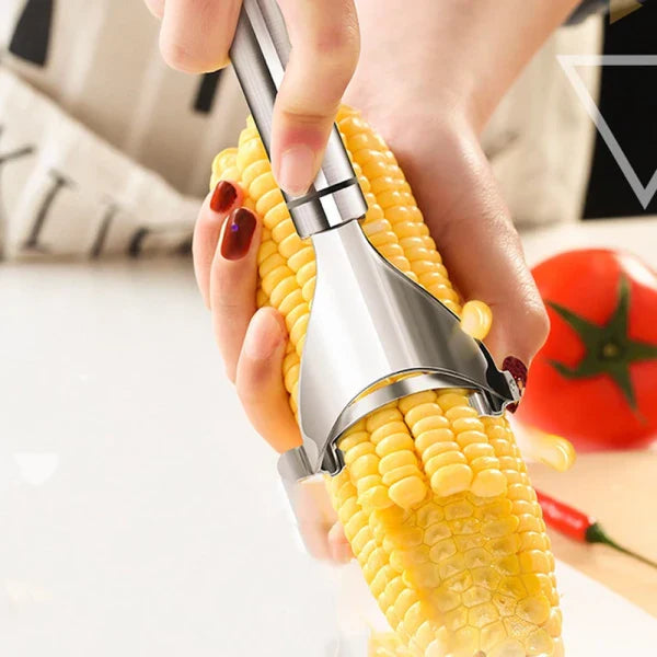 Stainless Steel Corn Peeler For Corn On The Cob