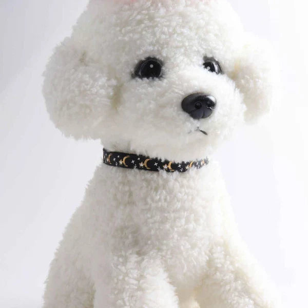 Cute Star and Moon Cat Collar