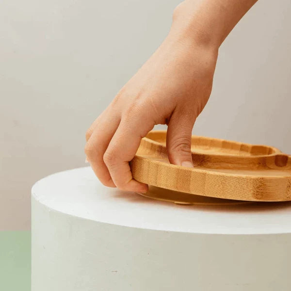 Bamboo Wooden Baby Dinner Plate