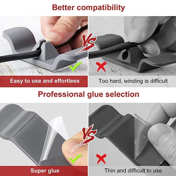 DIY Self Adhesive Easy Kitchen Appliance Cord Winder