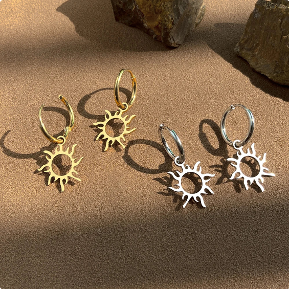 Sun Earrings