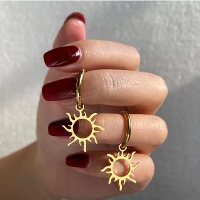 Sun Earrings