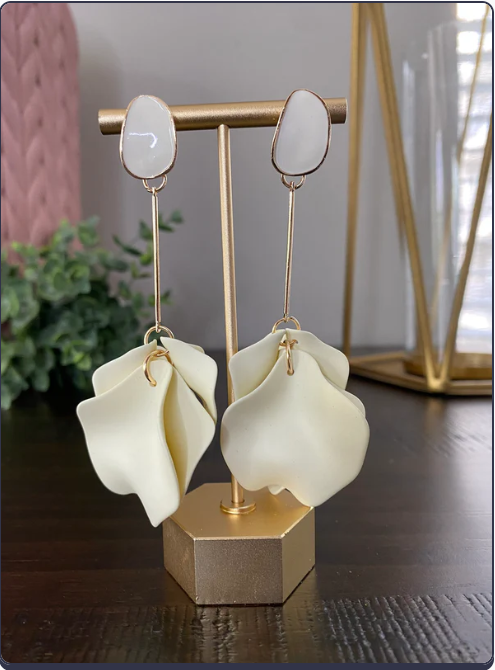 Petal Drop Earrings