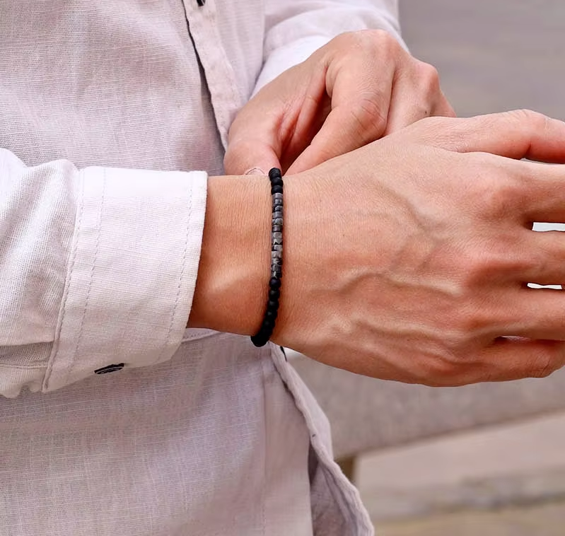 Emperor Onyx Stone Braclet