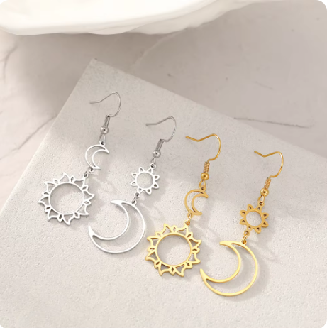 Sun Moon Totem Pendant