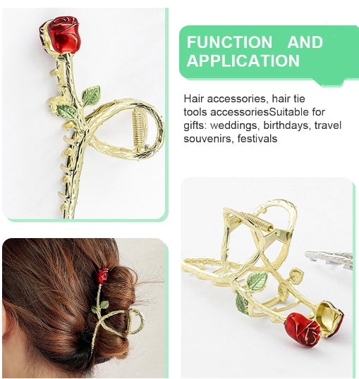 Flower Non-slip Hair Clip