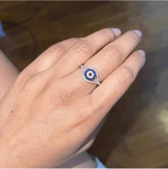 angel eye ring