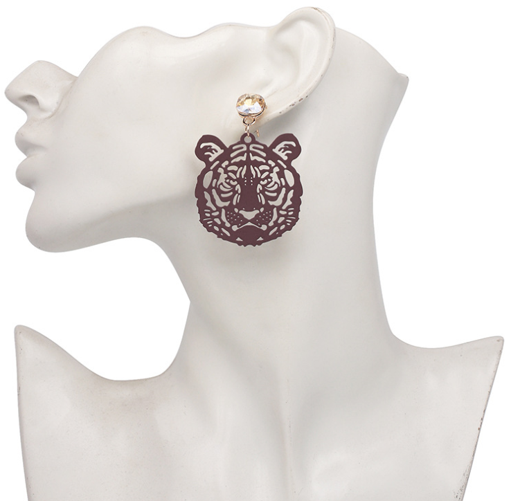 Cool Tiger Earring