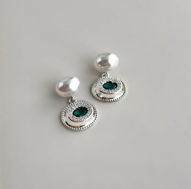 Emerald Earrings
