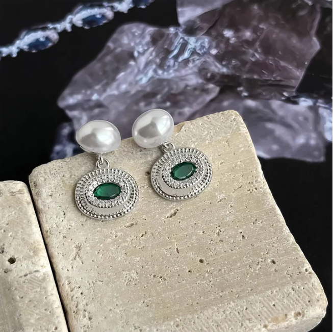Emerald Earrings