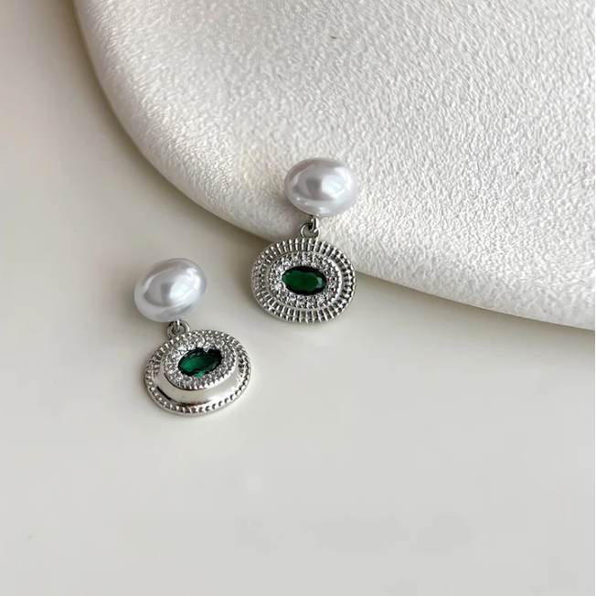 Emerald Earrings