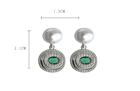 Emerald Earrings