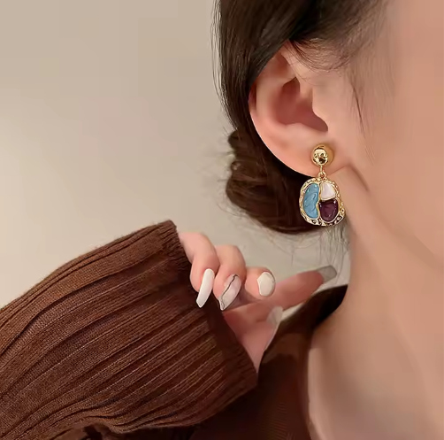 Geometric earrings