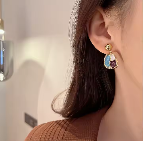 Geometric earrings