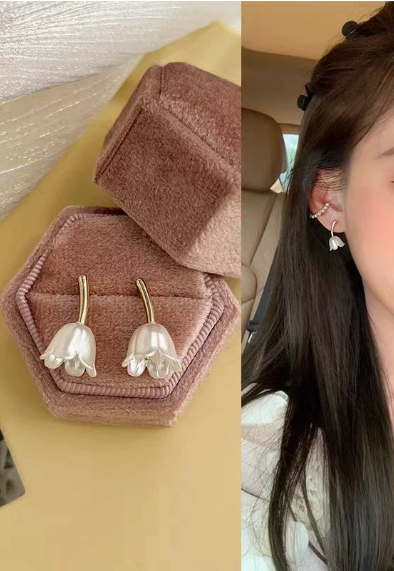 Tulip earrings