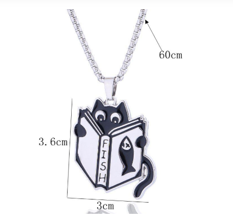 Fashion cat necklace