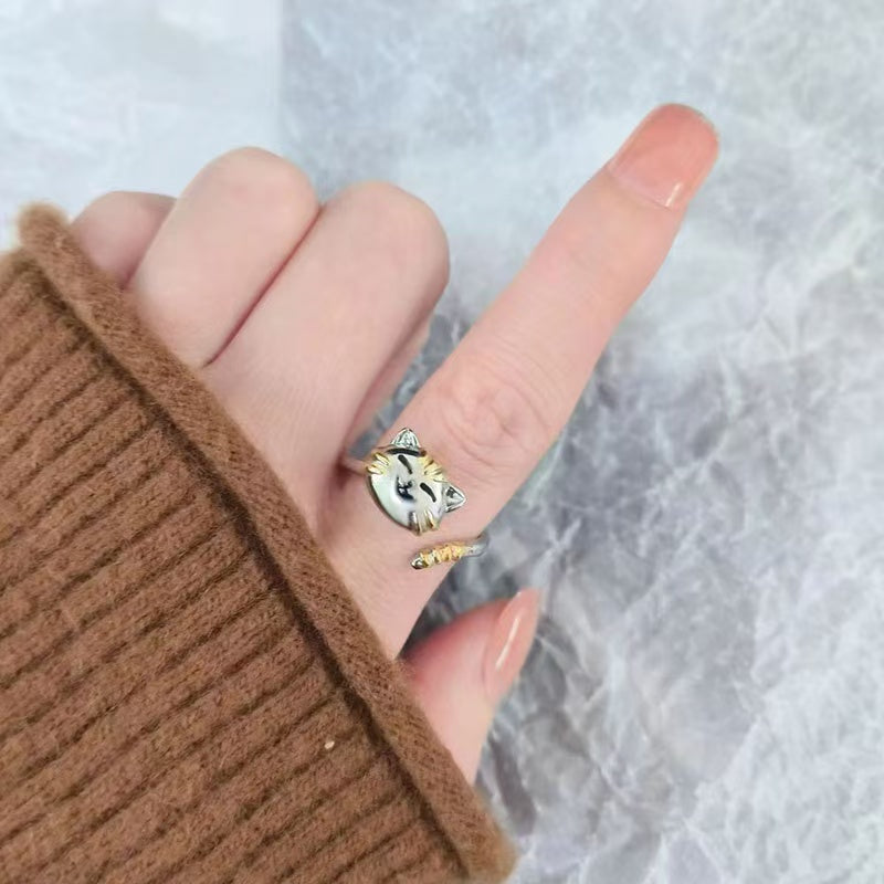 Good Luck Cat Ring