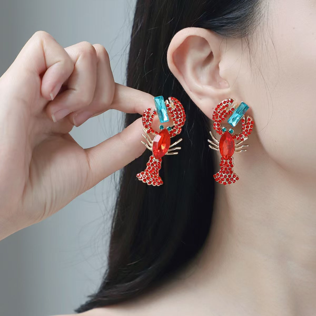 Lobster Earrings
