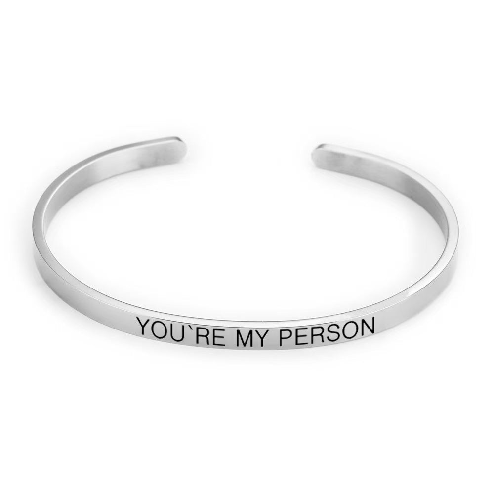 You're My Person Lovers Bracelet