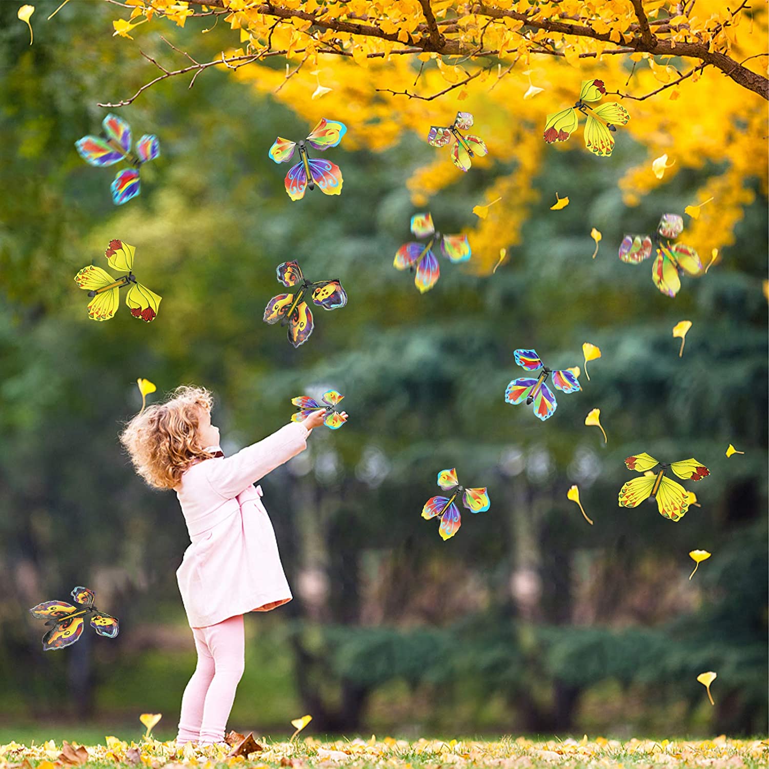 Butterfly toy (10 pcs random color)