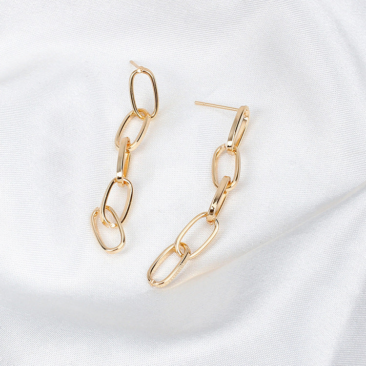 Stylish Vintage Paperclip Earrings