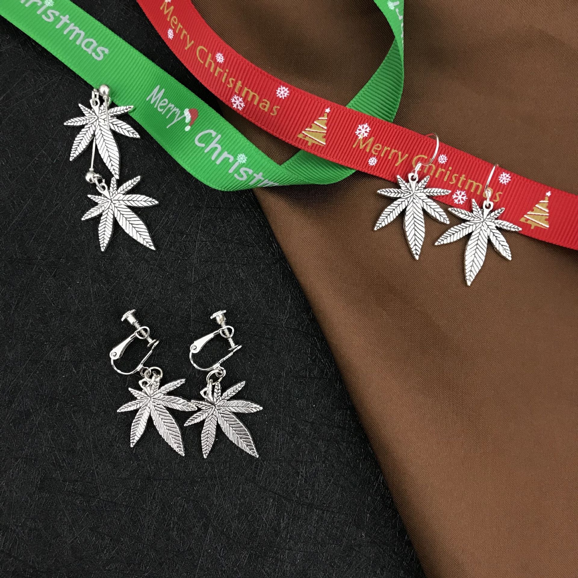 Maple Leaf Earrings