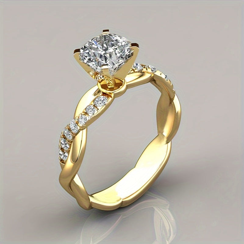Engagement Zirconia Ring