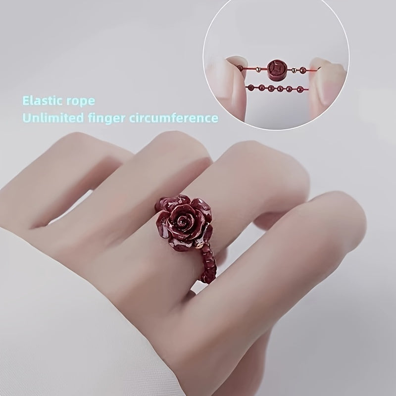 Cinnabar Rose Ring