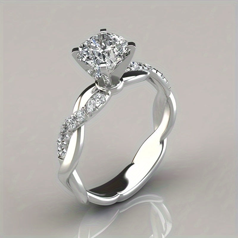 Engagement Zirconia Ring