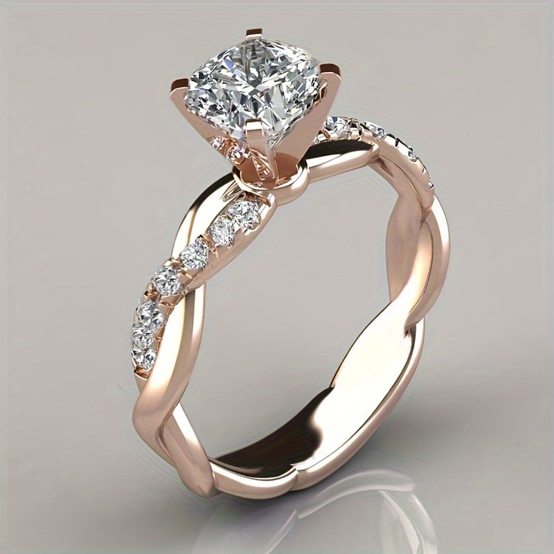 Engagement Zirconia Ring