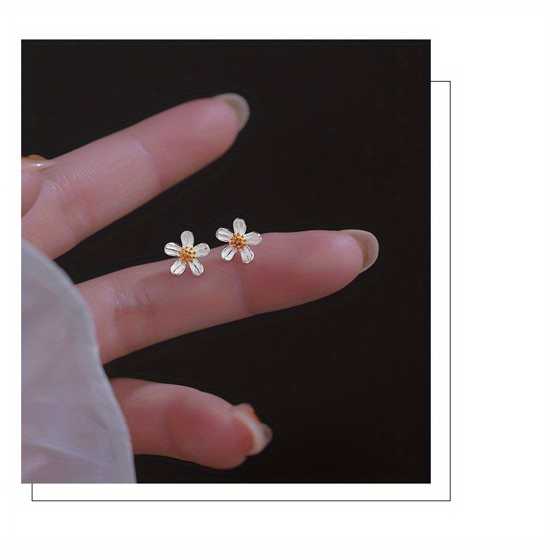 Chic Daisy Flower Earrings
