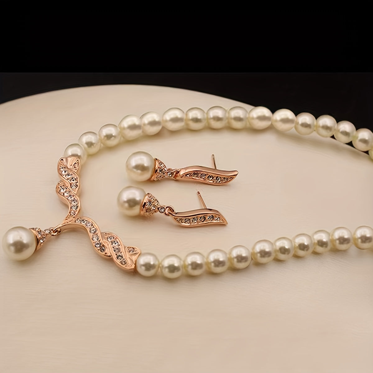 Earrings Plus Necklace Elegant Jewelry Set