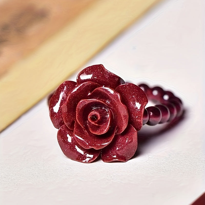 Cinnabar Rose Ring