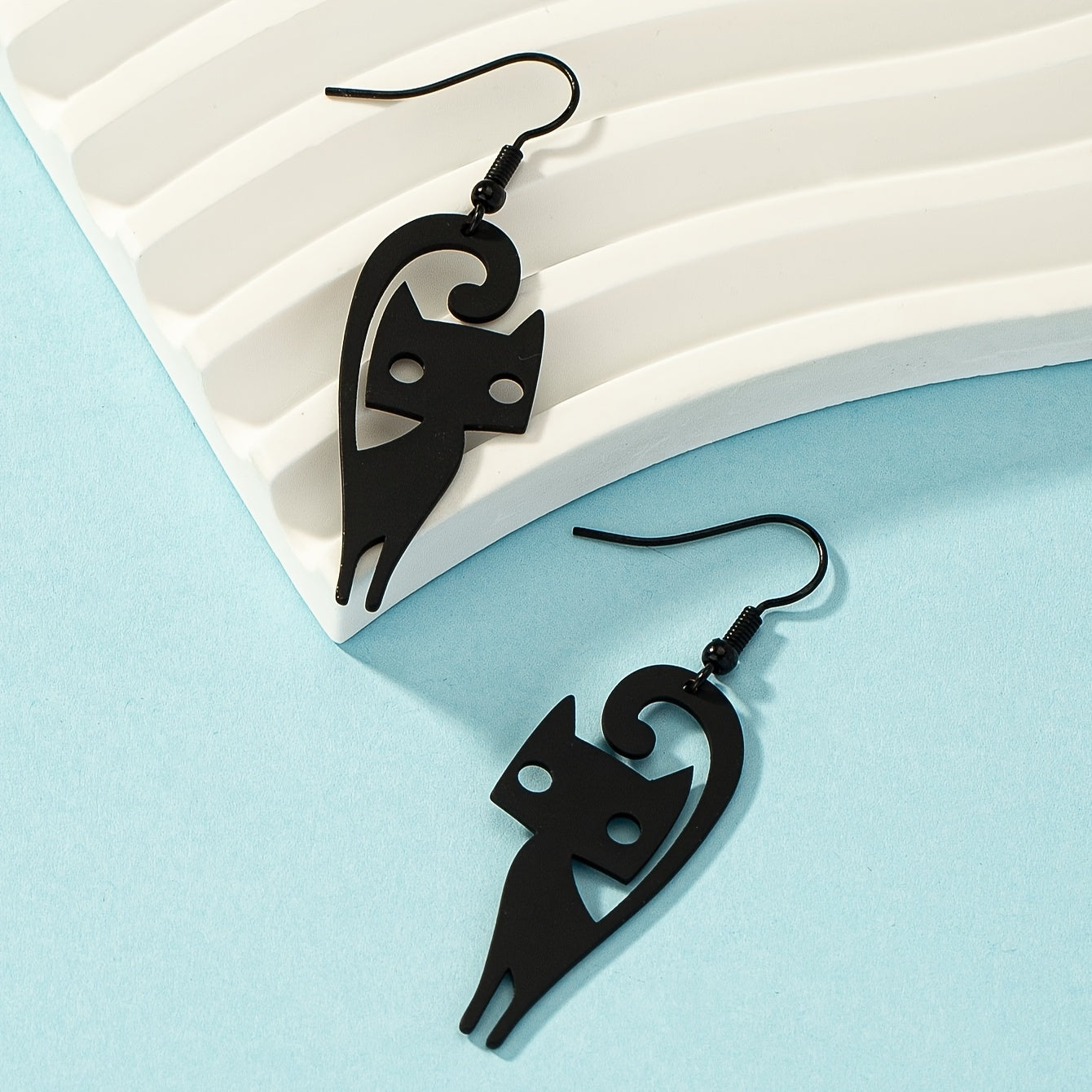 Punk Style Cat Earrings