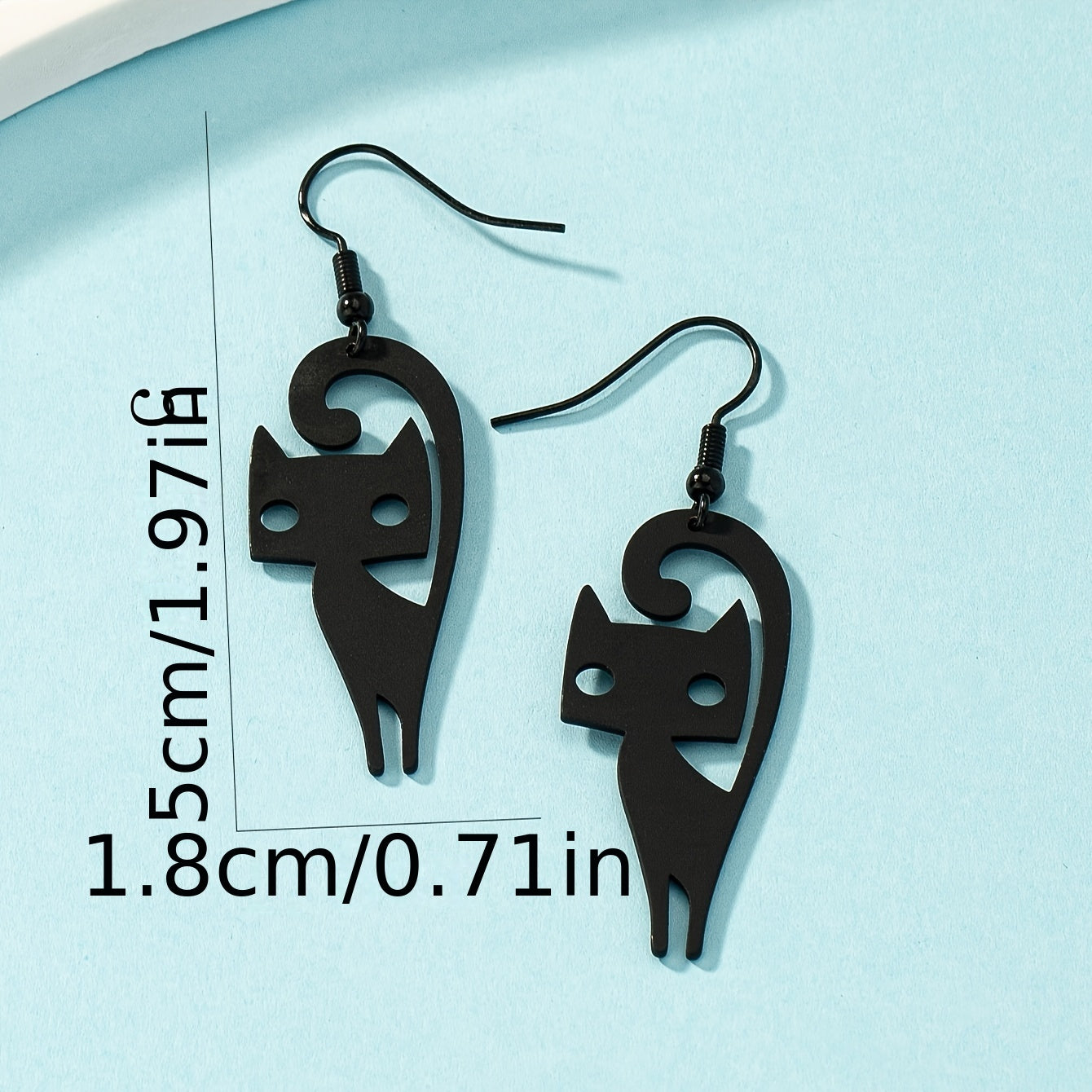 Punk Style Cat Earrings