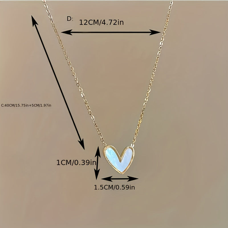Shell Heart Necklace