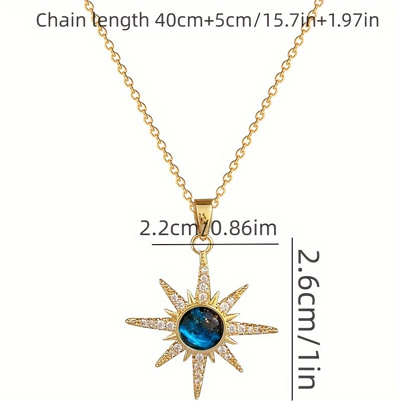 Starburst Pendant Necklace